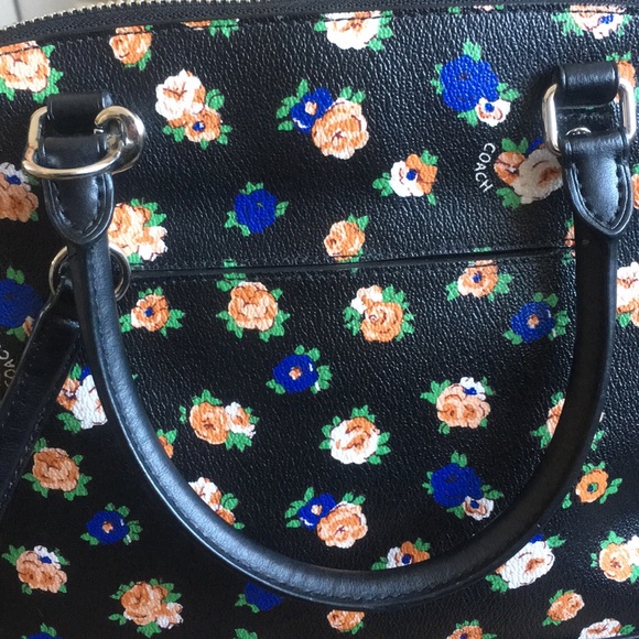 Floral Coach Crossbody Bag - Picture 2 of 3